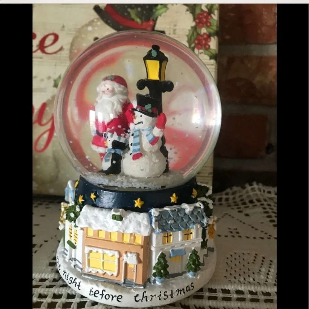 ❤️ Vintage Nightmare Before Christmas Snow Globe‼️FINAL SALE